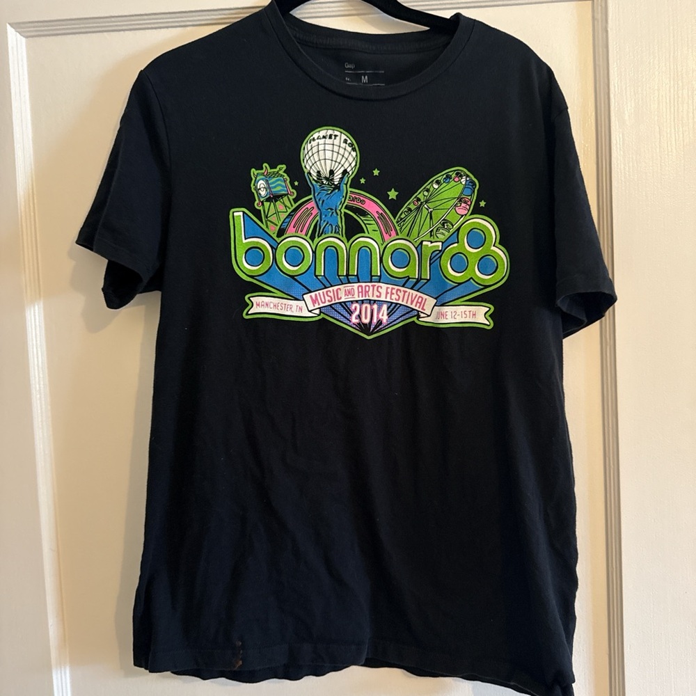Bonnaroo 2014 Black Graphic Tee